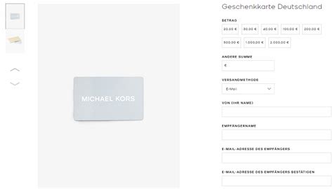 michael kors geschenkgutschein|Michael Kors website.